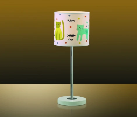 Интерьерная настольная лампа Odeon Light Cats 2279/1T