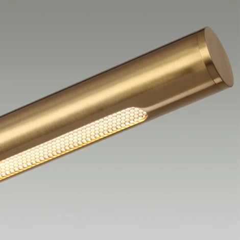 Подвесной светильник Odeon Light Mali 6644/45L IP20 LED 49W 3000K 220V античная бронза/металл/акрил (на проводе)