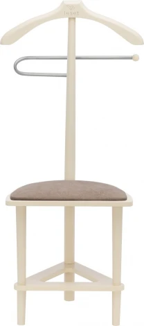 Вешалка со стулом Leset Атланта Leset (Микровелюр/Коричневый) арт.2000000092409