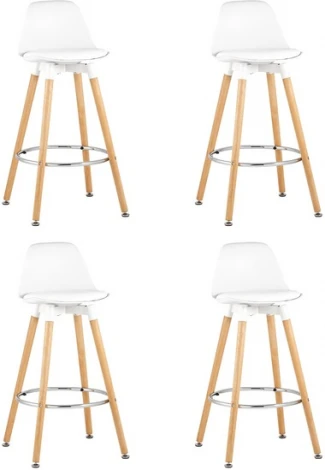 Стул барный Мартин белый 4 шт Stool Group (арт.УТ000038350)