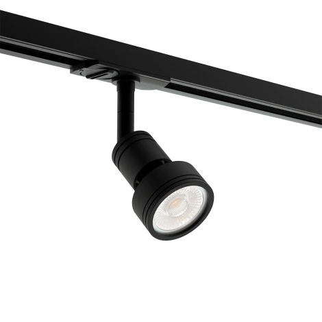 Трековый светильник однофазный 7W 220V Black RAUMBERG 8126Bk