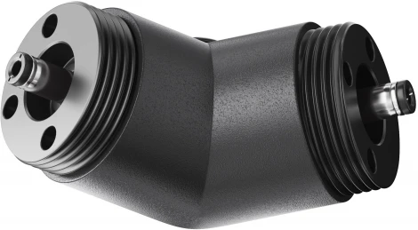 Угловой коннектор 120° для системы Shelf без ввода питания Maytoni Accessories for system Shelf CA018LWC-B (24V)