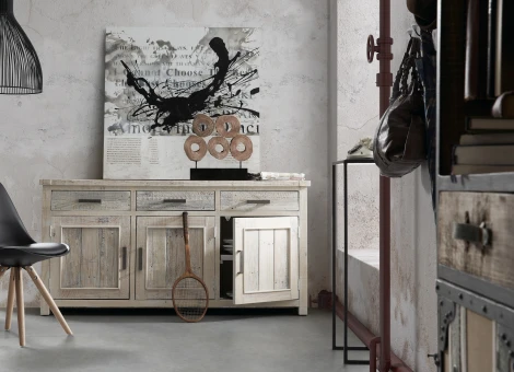 Обеденный стул La Forma (ex Julia Grup) Ralf (Черный/ Сталь,Бук,Полипропилен,Пена,Пластик)