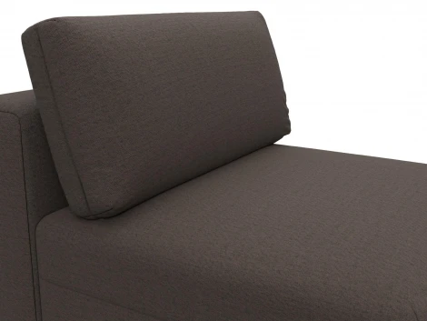 Модуль диван Лига-060 НПБ (ЛДСП,Брус,Фанера,Рогожка/Коричневый) Лига Диванов 129724