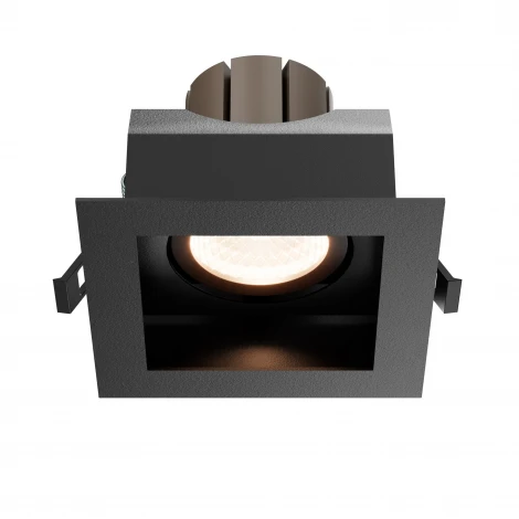 Встраиваемый светильник светодиодный Maytoni Technical Metal Modern DL008-12W2.7-3-4K-B