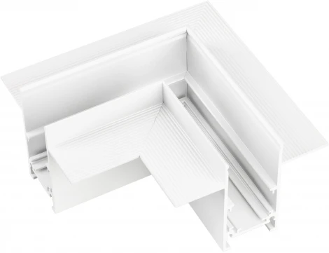 Коннектор угловой MAG-ORIENT-CON-2652-FDW-L90 (WH) (Arlight, IP20 Металл) 035808