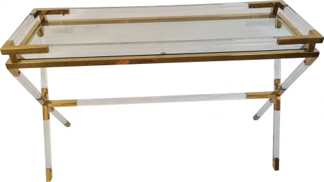 Консоль IST-CASA Джорджия MH-10ST, 120х40х76 см, прозрачный