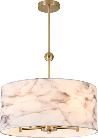 Потолочная люстра на штанге (13036/5R Brass) Indigo Venato V000581 (220V, круглые)