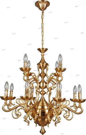 Подвесная люстра N-Light 312 312-12-52 старое золото