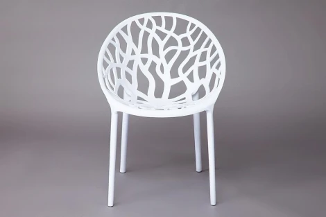 Стул BUSH (mod. 017) пластик, 60*58,5*80см, белый Tetchair 11725