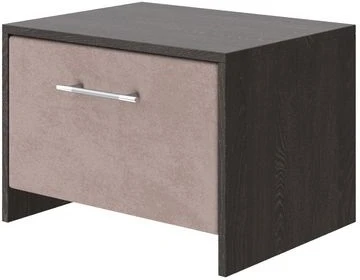 PROxSON Тумба Varna (ЛДСП Кантербери+ткань Дуб Кантербери/Teddy Шоколадный бисквит) 51x40