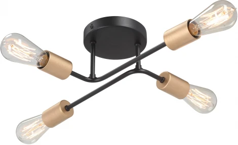 Потолочная люстра на штанге Vitaluce V3005-1/4PL (220V)