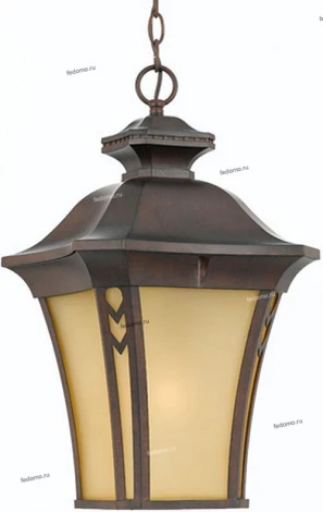 Подвес уличный L'Arte Luce Taurus, 1 плафон, коричневый, бежевый