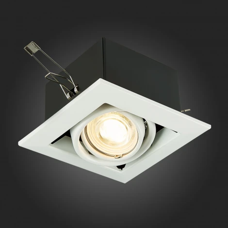 Встраиваемый точечный светильник ST Luce St250 ST250.558.01 (220V, куб)