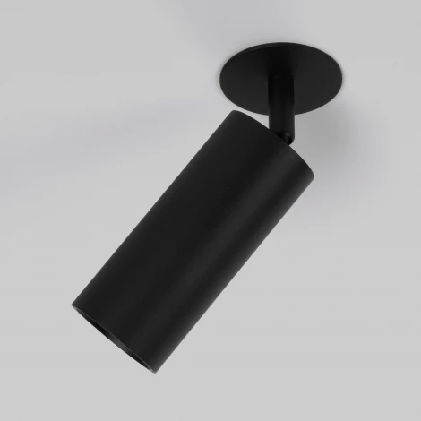 Точечный светильник встраиваемый Diffe черный 10W 4200K 25052/LED (220V, круглые)