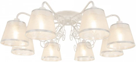 Потолочная люстра Arte Milano AM341120 341120/8 WT+SL (220V)