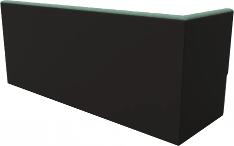 Диван кухонный Маркиз с углом слева (Зеленый/Рогожка) Лига Диванов арт.123179L