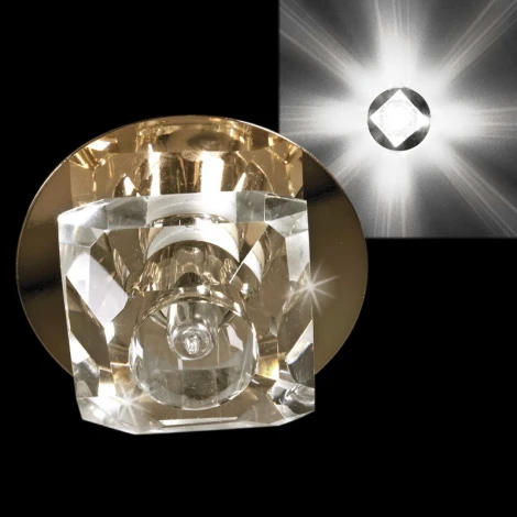 Встраиваемый точечный светильник Sneha 2050/B G9 GD (220V)