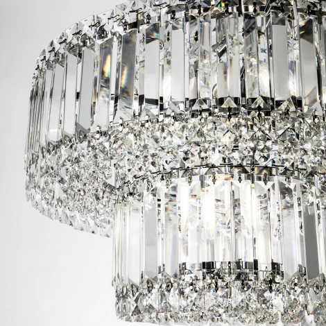 Подвесная люстра хрустальная Modelux MODELUX ML.20205.9 CR