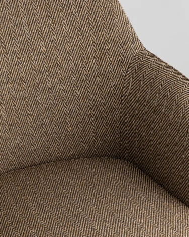 Стул обеденный Katys оливково-бежевый елочка Stool Group УТ000042063