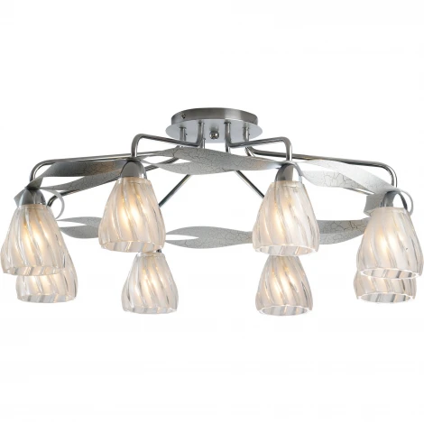 Потолочная люстра N-Light 405 405-08-13CWC chrome + white crack