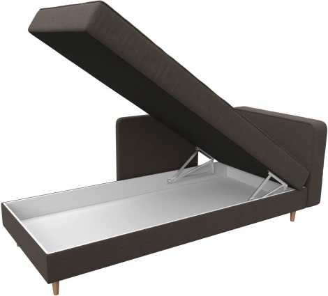 Кушетка Прайм правая Лига Диванов (Рогожка) арт.125321