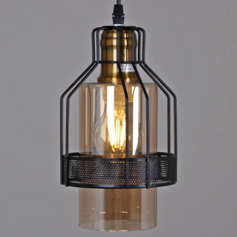 Подвесной светильник Reluce 03315-0.9-01 BK (220V, на проводе)