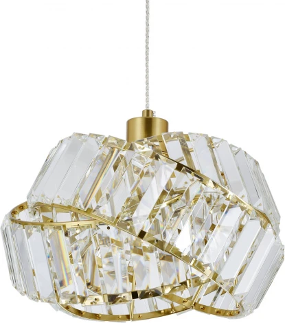 Подвесной светильник (12015/A/1P Brass) Indigo Frizzante V000488 (220V, на проводе, шар)