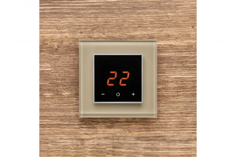 Терморегулятор AURA ORTO 1236 BROWN LIGHT (СВЕТЛЫЙ КОРИЧНЕВЫЙ)