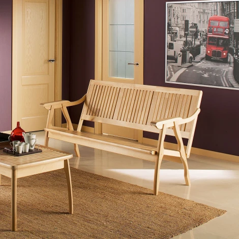 Диван-скамья Массив решетка, каркас бук от фабрики Mebelik