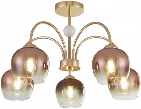 Потолочная люстра на штанге Arte Milano Napoli 325410/5 FG+WH (220V)