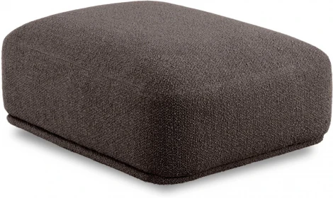 Пуф прямоугольный Fabro ОГОГО (арт.855373), (Ткань,Букле/Коричневый)