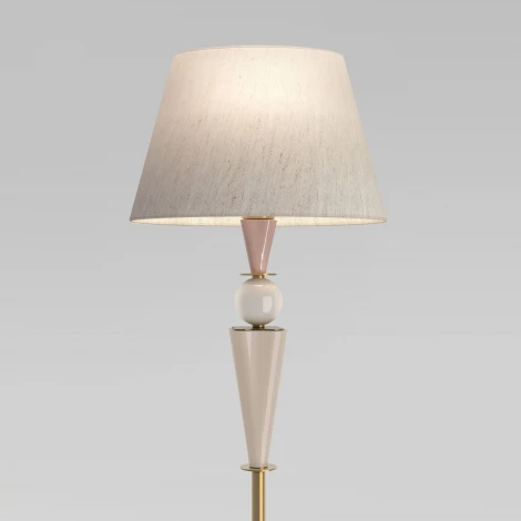 Торшер с декором из керамики Eurosvet Teja 109014