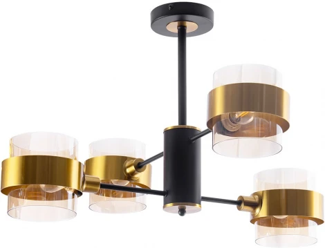 Потолочная люстра Arte Lamp Carlo A8205SP-4BK (220V)