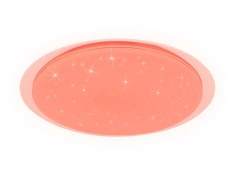 Потолочный светильник RGB круглый Ambrella Orbital Dance FF470 (LED, 220V, пульт управления, круглые)