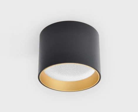 Накладной светильник Italline IT02-007 black 3000K (LED, 220V, круглые, IP44)