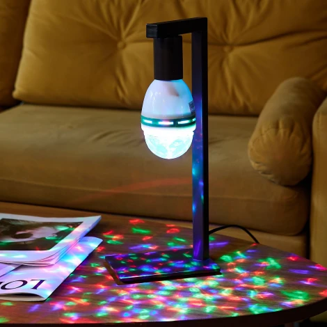 Светодиодная лампа многоцветный Е27 Volpe ULI-Q301 Светодиодный светильник-проектор ULI-Q301 03W/RGB/E27 WHITE