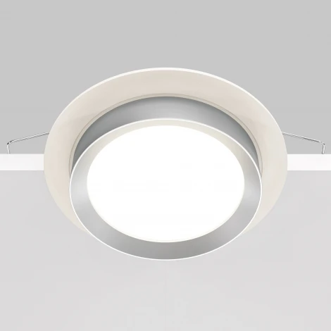 Встраиваемый светильник Hoop GX53 1x15Вт Maytoni Technical DL086-GX53-RD-WS (220V, круглые)