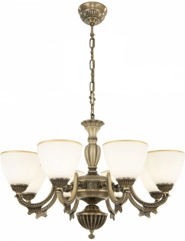 Подвесная люстра Arte Milano AM342837 342837/8 AB (220V, на цепи)