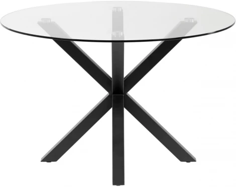 Стол обеденный La Forma (ex Julia Grup) Argo (Прозрачный/ Стекло,Сталь) 71777