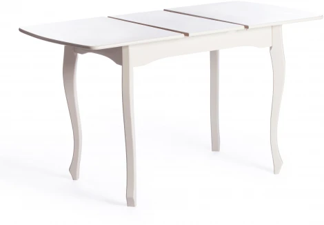Стол CATERINA PROVENCE бук, мдф, 100+30x70x75 см, Ivory white Tetchair 19129
