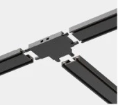 Соединитель Т-образный для накладного шинопровода Italline IT09-9030 black (48V)