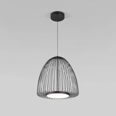 Подвесной светильник Eurosvet Comodita 40010/1 LED черный (220V, на проводе)