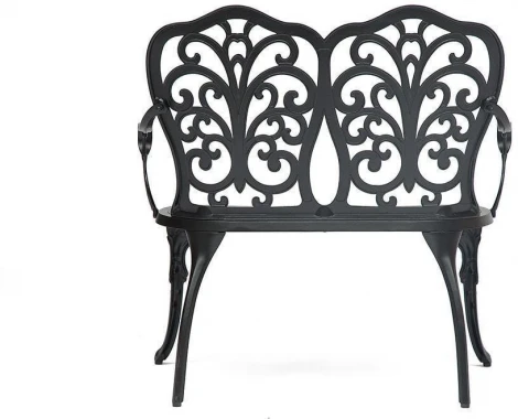 Скамья Secret De Maison Symphonie  (Металл,Алюминий /Черный)