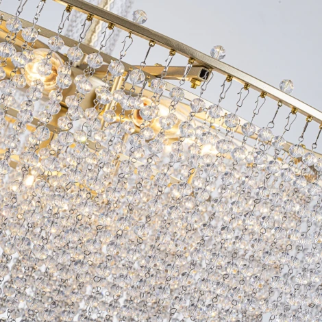 Потолочная люстра на штанге Favourite Fringe 4762-9P