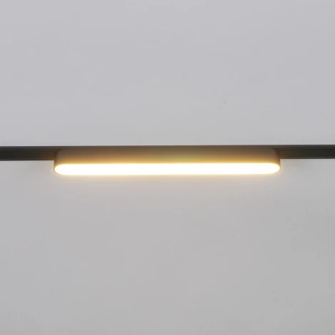 Трековый магнитный светодиодный светильник 48V регулировкой цветовой температуры и яркости, Умный дом с Алисой Reluce 13001-9.3-001UR magnetic LED16W BK CCT+SMART