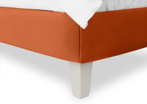 Кровать Candy ОГОГО (арт.566938), (Ткань/Оранжевый)