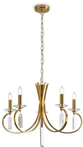 Подвесная люстра Freya Harvest FR2040PL-05BS (220V, подвески, на цепи)