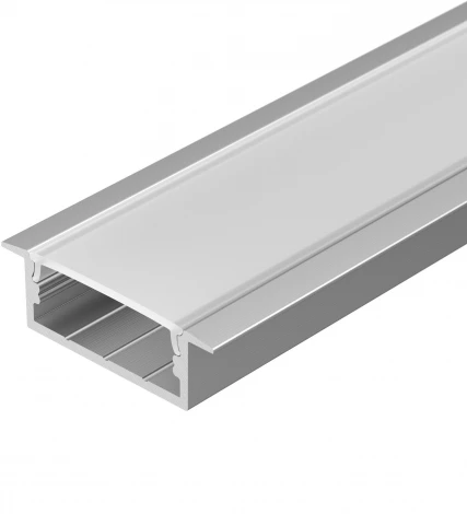 Профиль ARH-WIDE-F-H10-2000 ANOD (Алюминий) 016186 Arlight