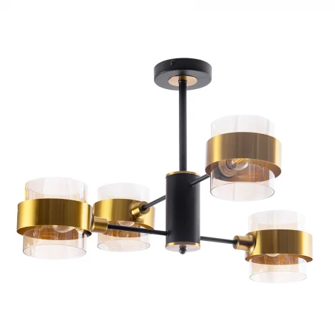 Потолочная люстра Arte Lamp Carlo A8205SP-4BK (220V)